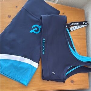 Peloton Blue Activewear Set